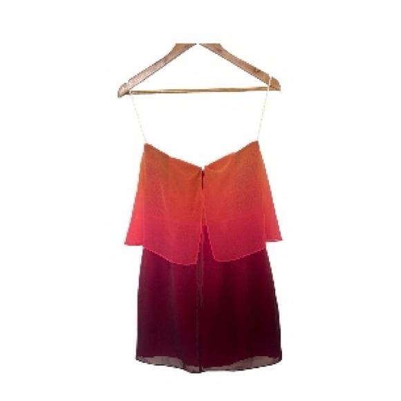 NWOT Amanda Uprichard Ombre Topanga Dress - Picture 3 of 4